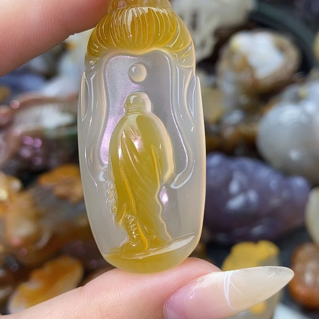 玛瑙/玉髓未镶嵌颈饰