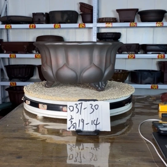 紫砂花盆宜兴紫砂花盆产地直销