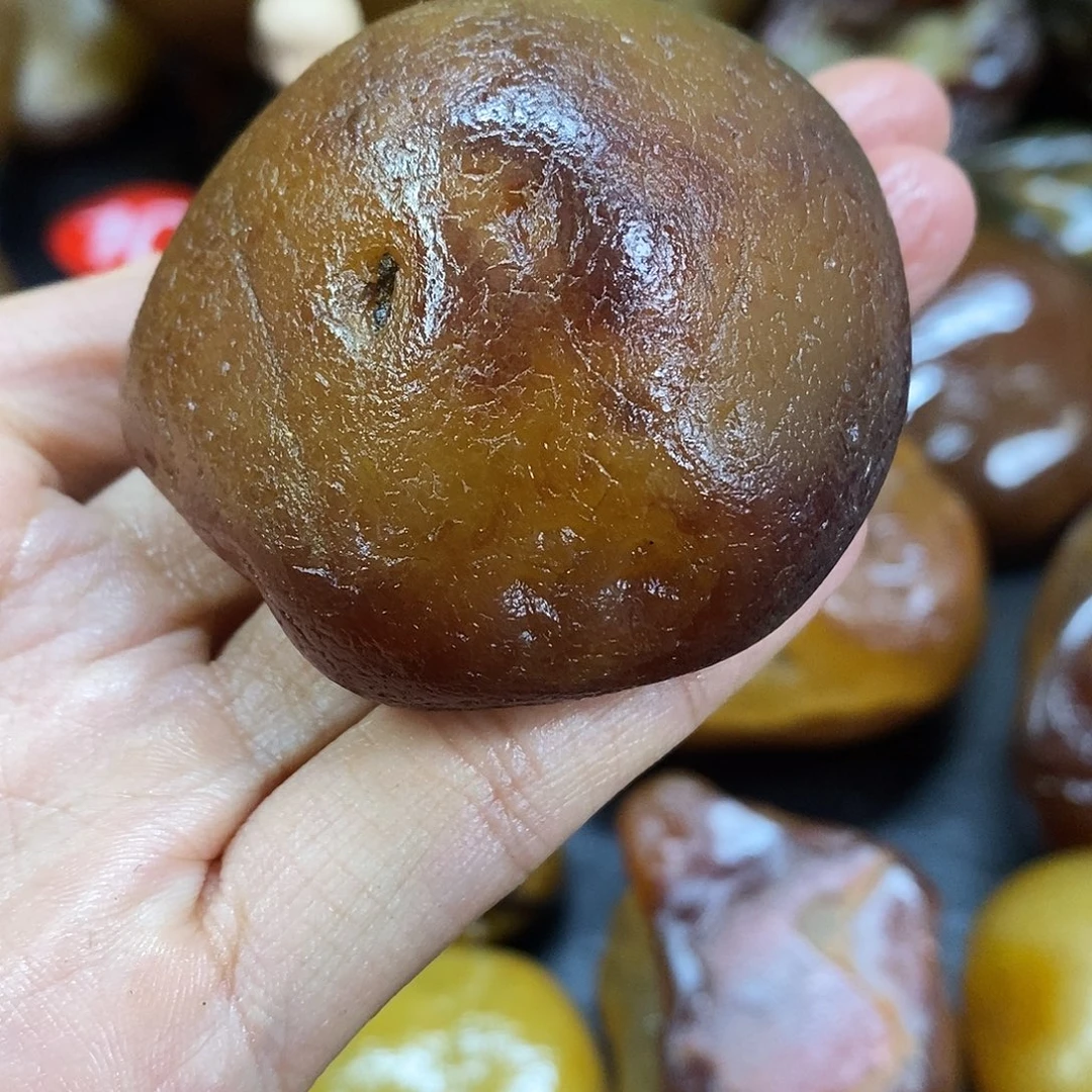 玛瑙/玉髓未镶嵌手把件