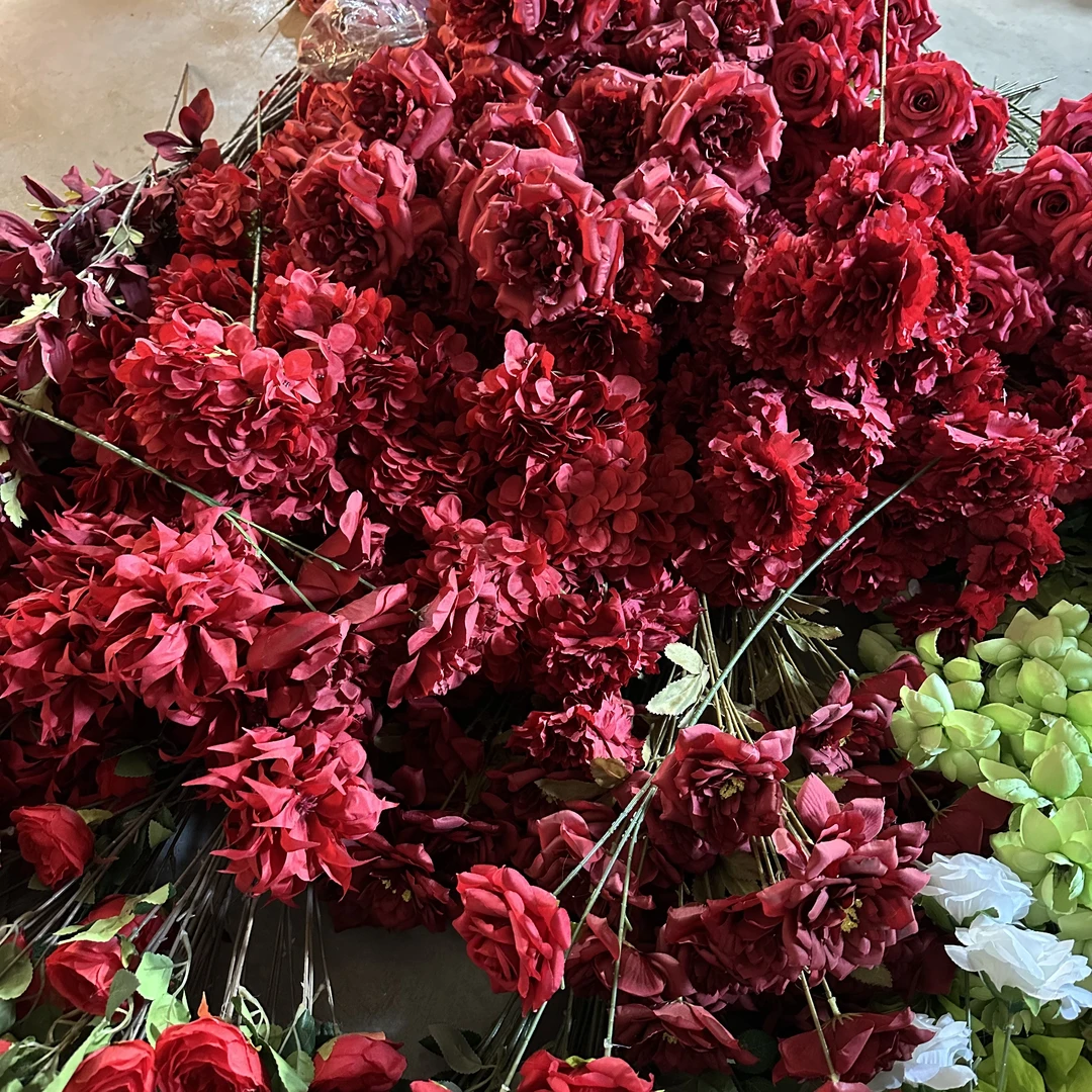 仿真花 高端款一堆300只多色可选(款式联系客服看)