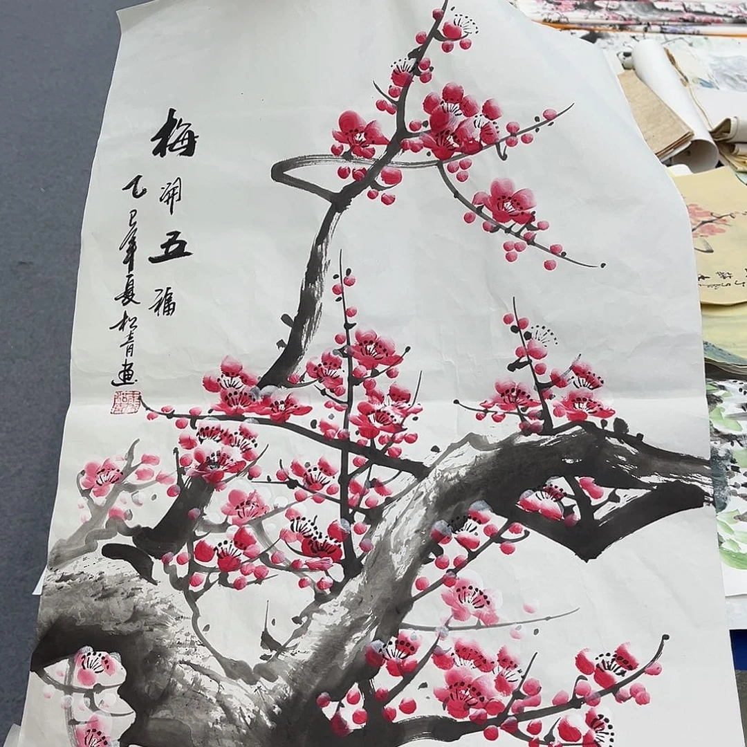 国画纯手绘作品欣赏