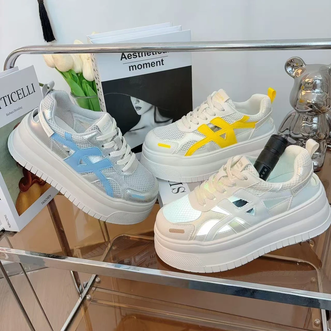 YC【运费补贴】【断码链接：001-060】厚底增高德训鞋小白鞋2025年春夏