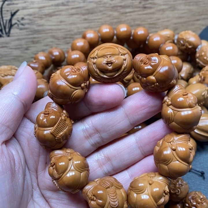 橄榄核手串/手链有*天财神