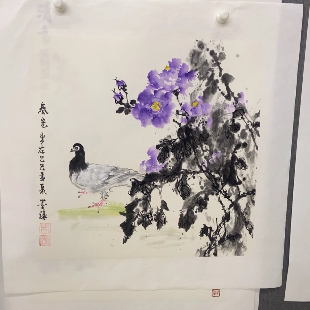 国画手寫手繪作品133