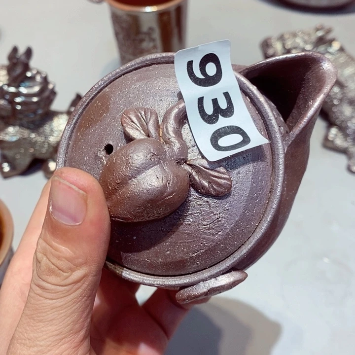 柴烧茶具陶瓷杯子