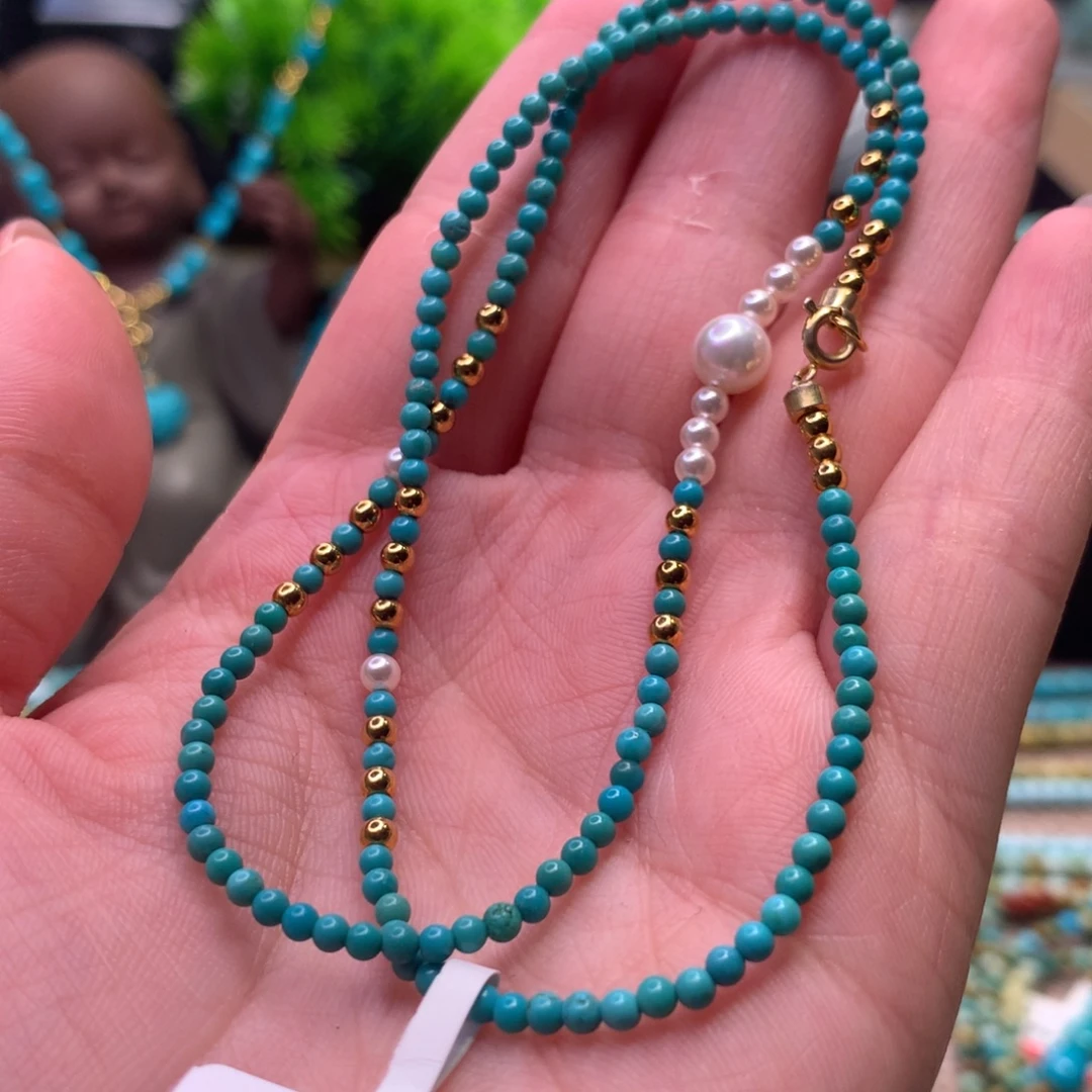 绿松石未镶嵌配饰