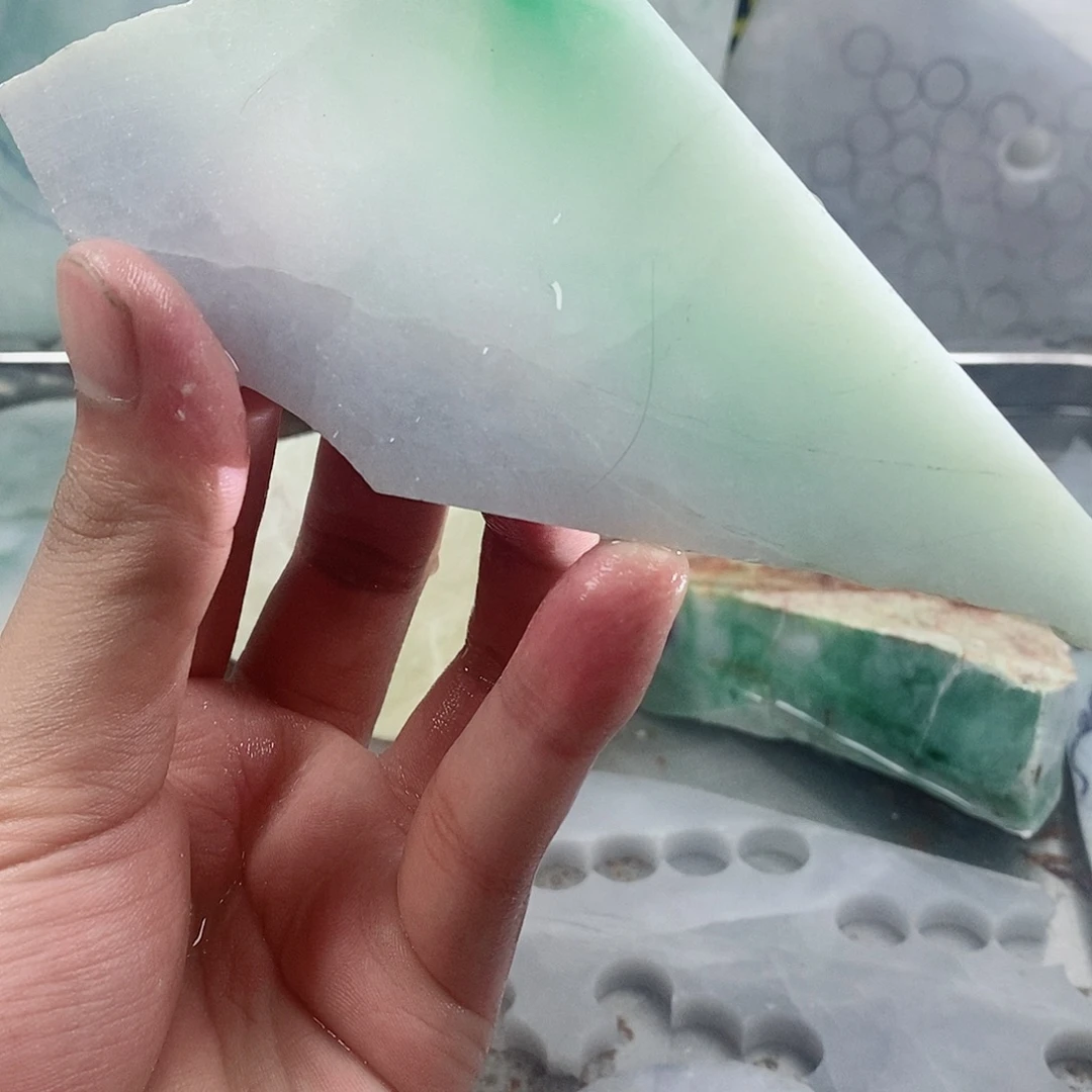 翡翠散珠天然缅甸翡翠a货12