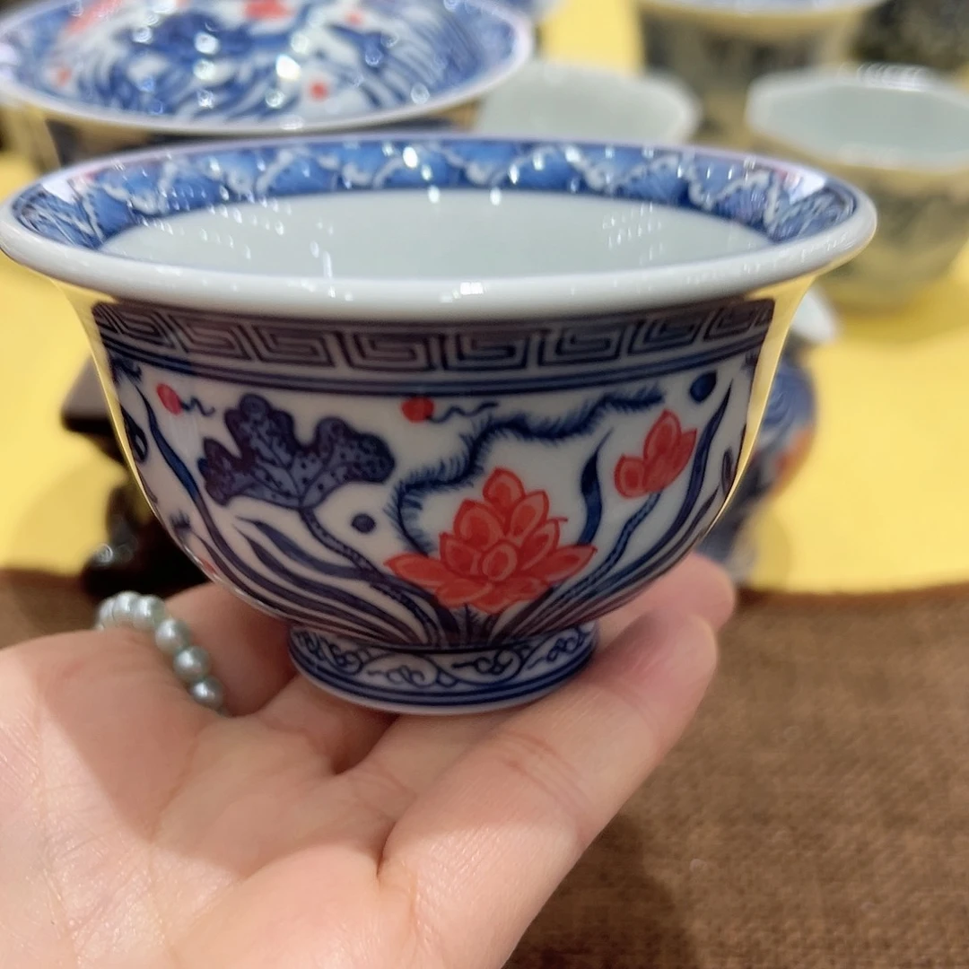 正宗景德镇柴窑道杯9.5口径福利价