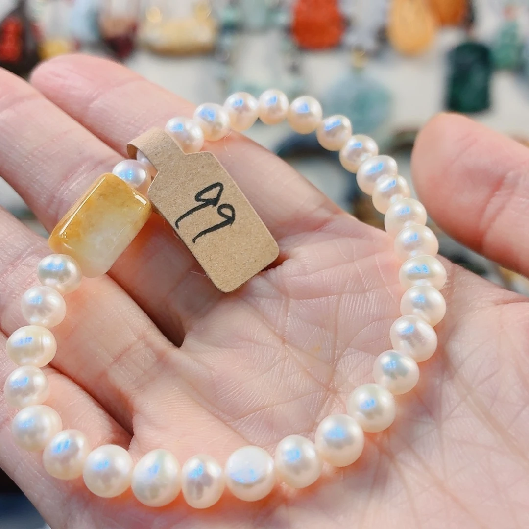 翡翠未镶嵌手链手串