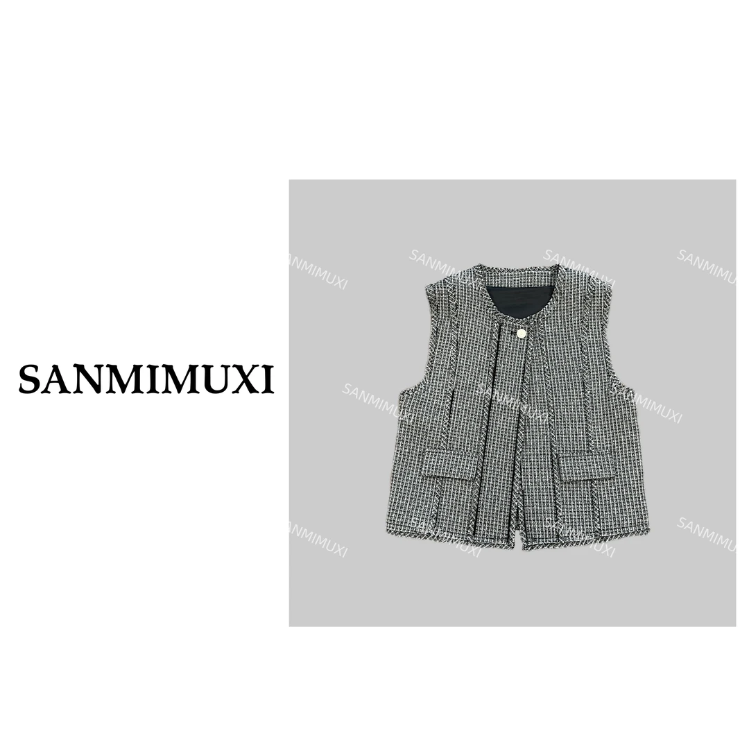 帅气小香马甲  24450