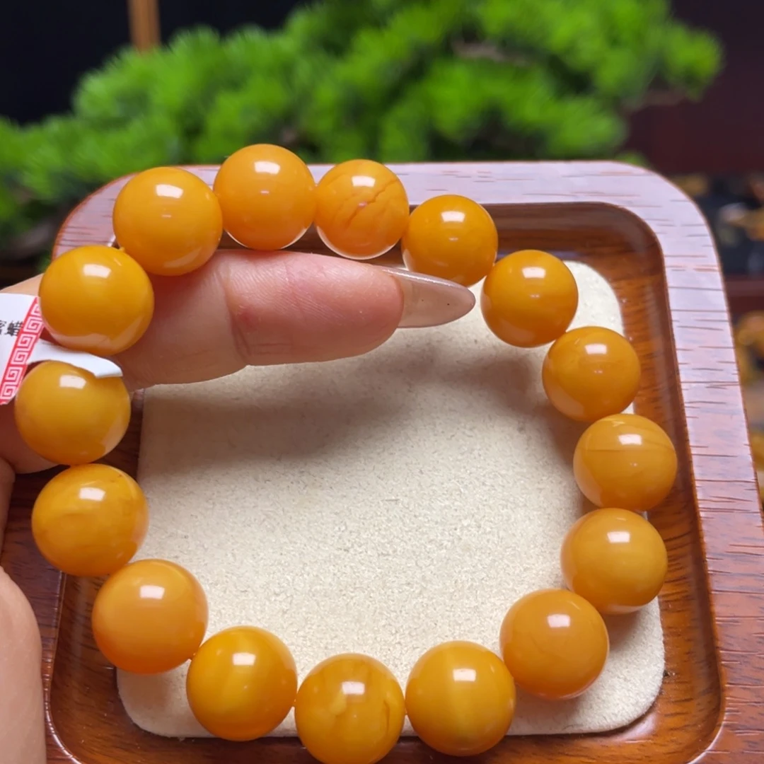 蜜蜡手链未镶嵌手串