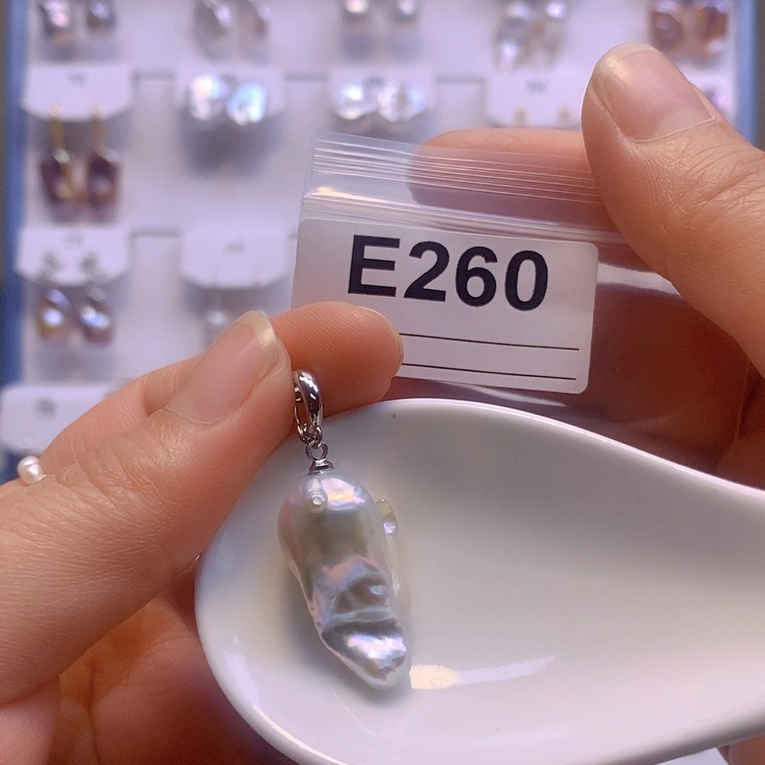 淡水珍珠颈饰银S925镶嵌