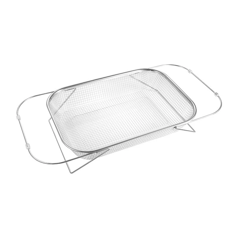 家用不锈钢沥水篮洗碗水槽便携伸缩沥水架洗菜水池餐具碗筷篮