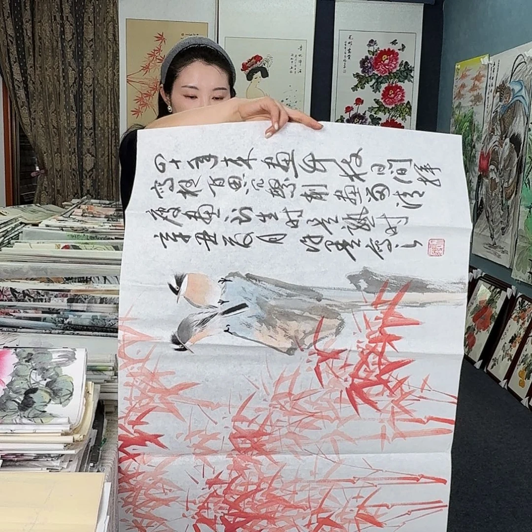 纯手绘国画好作品