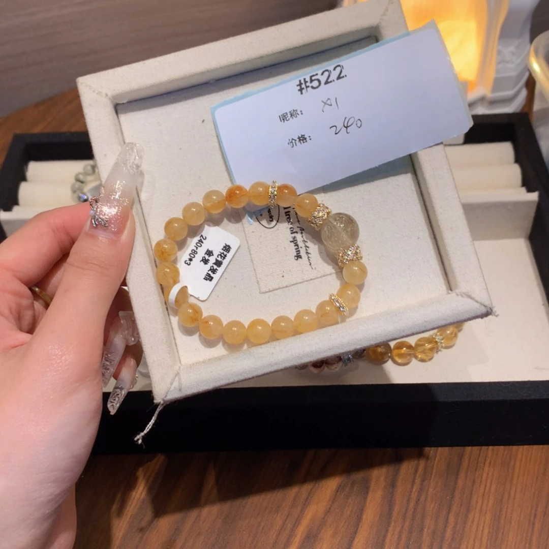 【闪购商品】水晶手链未镶嵌今****:522号