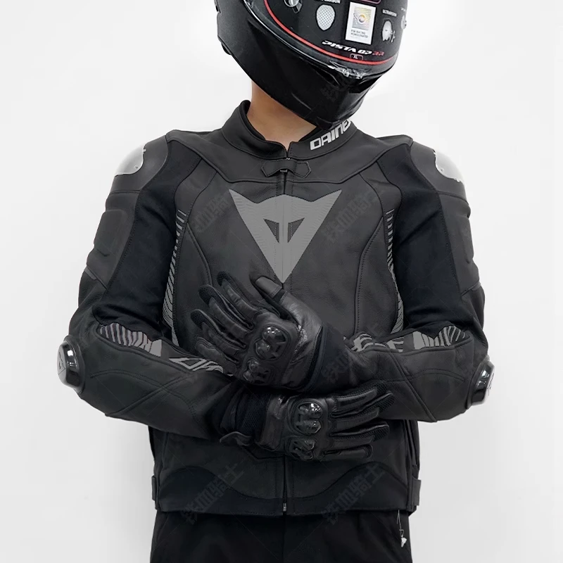 丹尼斯AVRO 4骑行服racing 4暗夜骑士摩托车机车防摔皮衣男女冬季