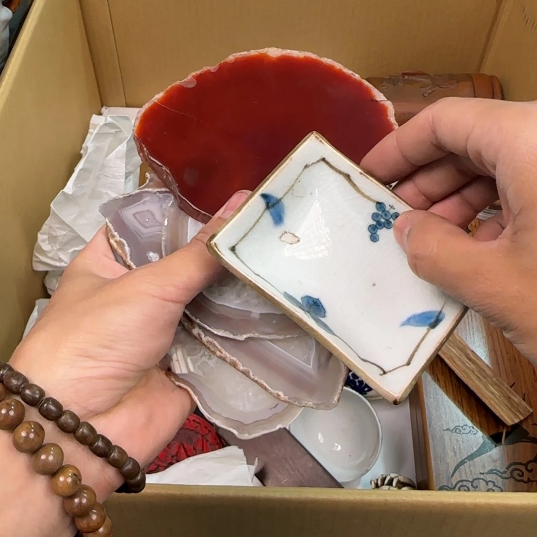 陶瓷孤品单件车里拍