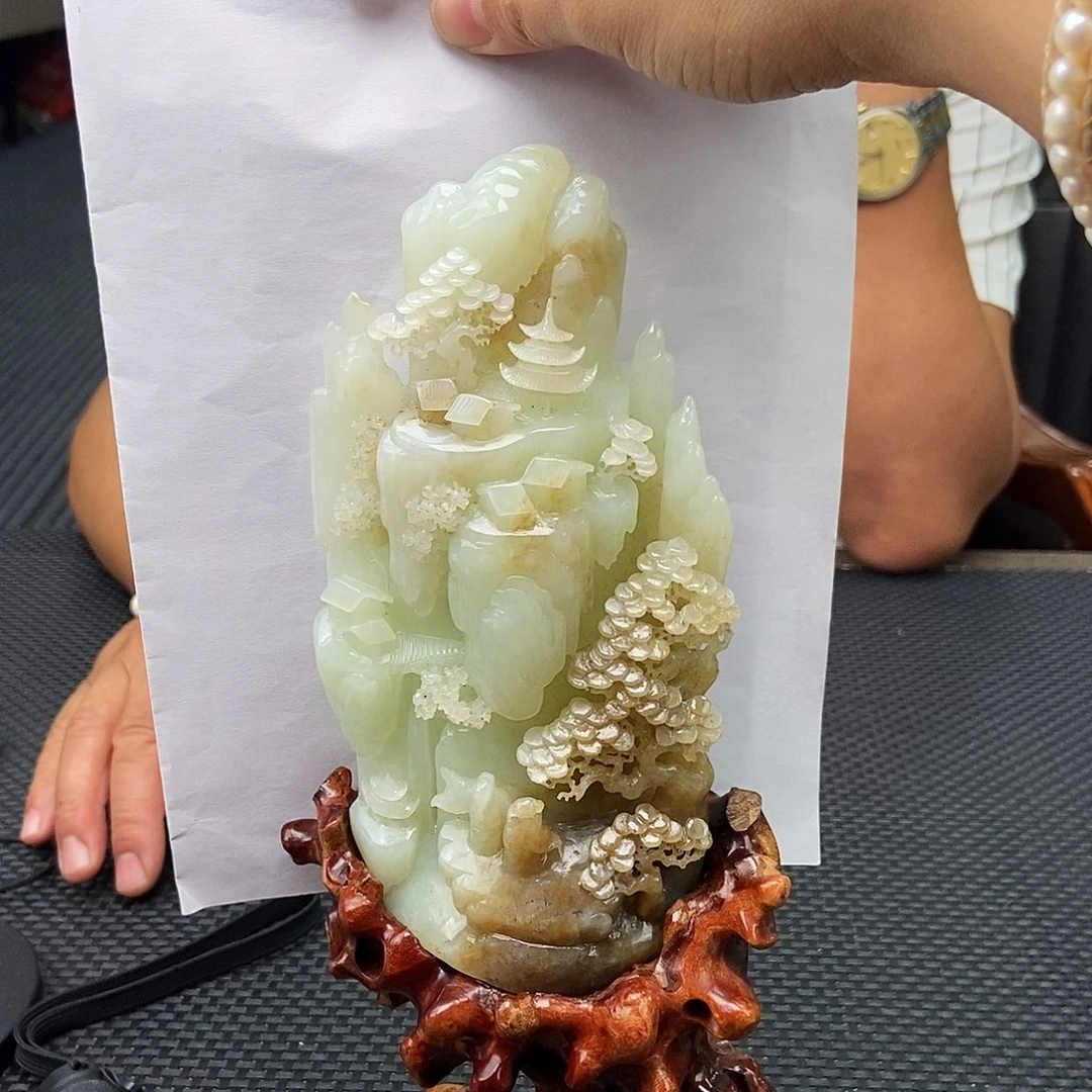 未镶嵌和田玉摆件拍一发一