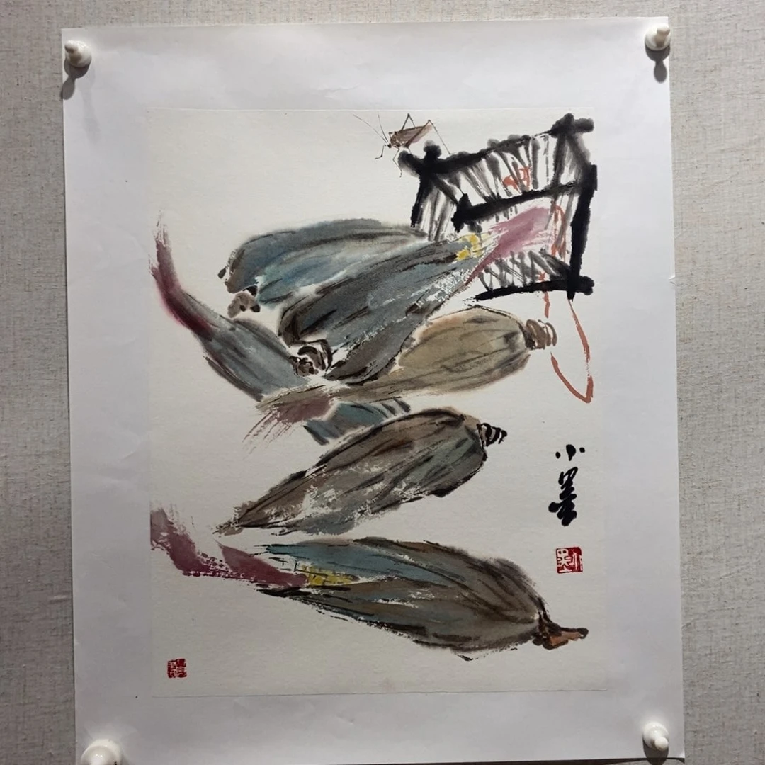 【闪购商品】国画轻**海墨鱼精品墨鱼精品