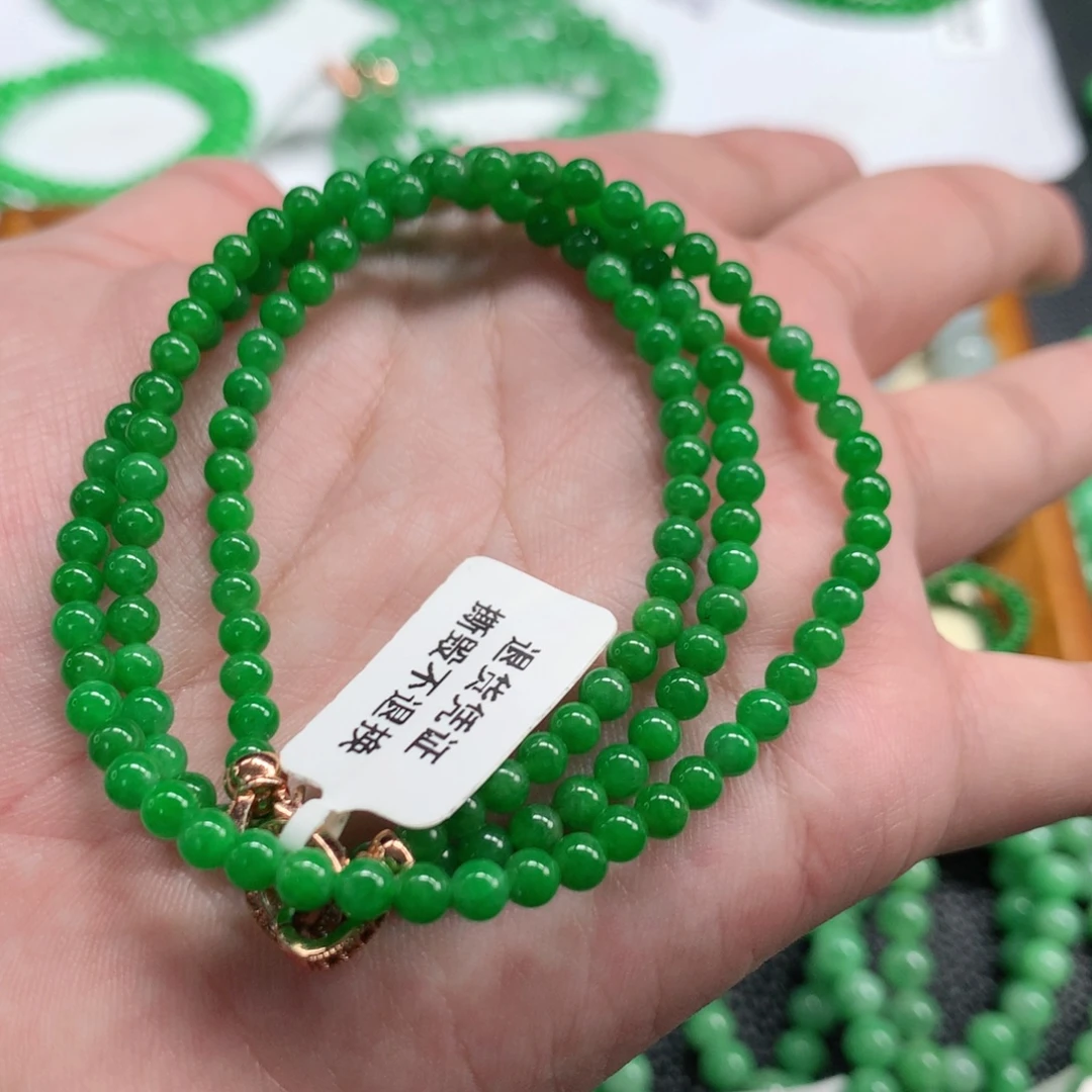 翡翠未镶嵌手链翡翠