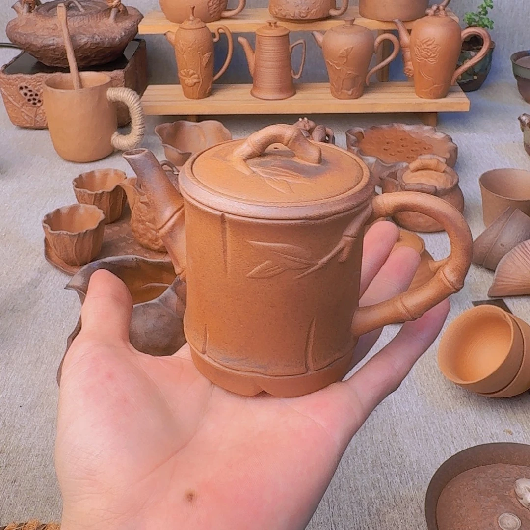 原矿老岩泥茶器系列