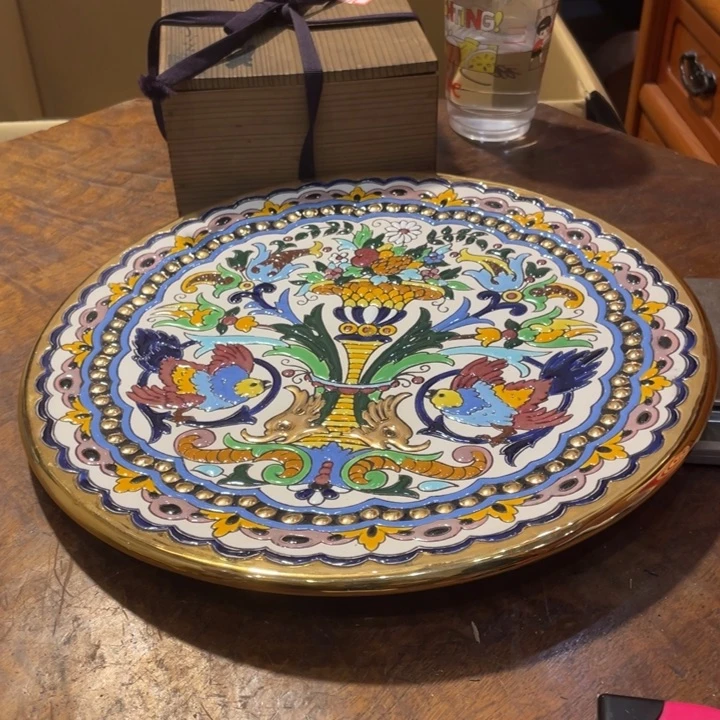 陶瓷小六古美术工艺品
