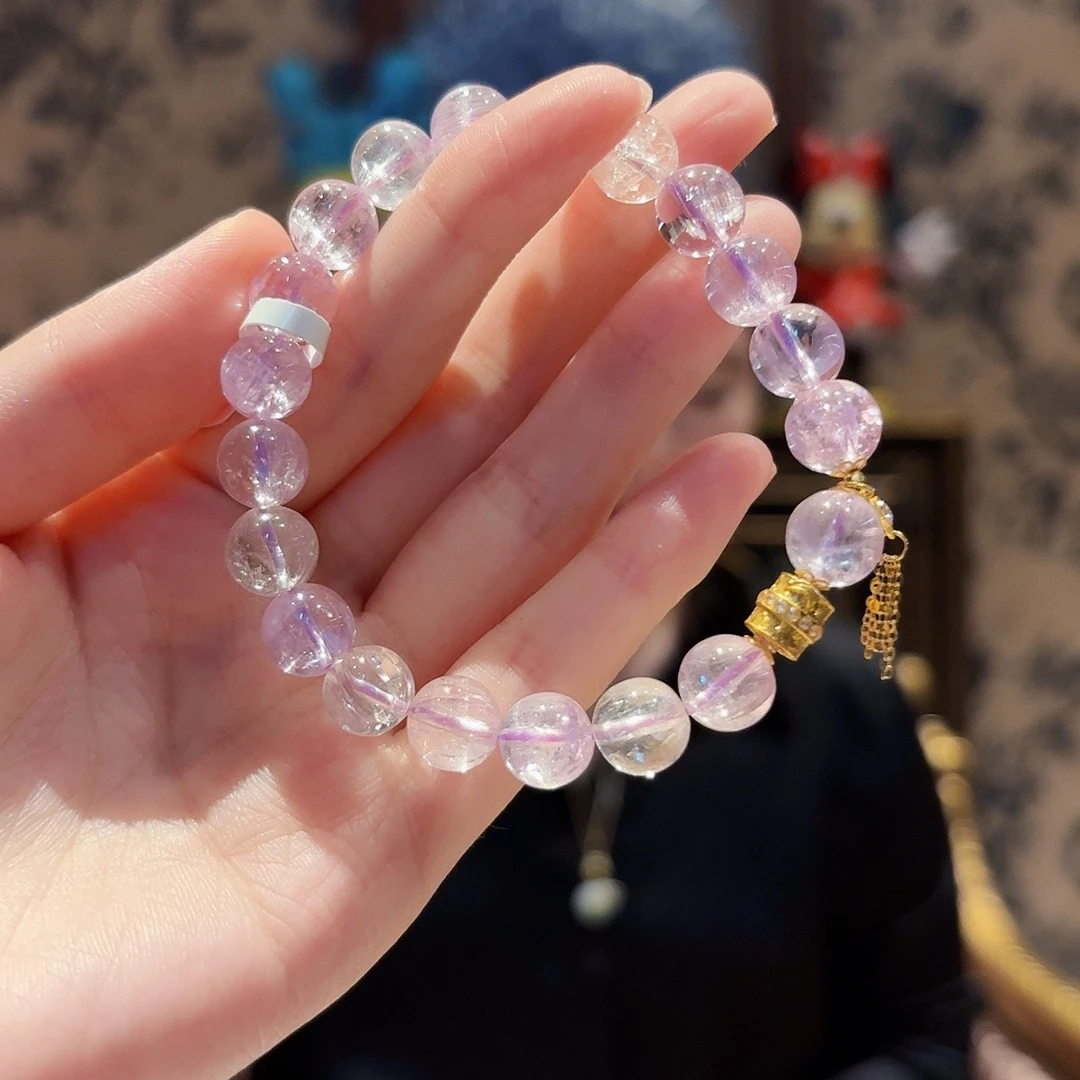 锂辉石未镶嵌手串