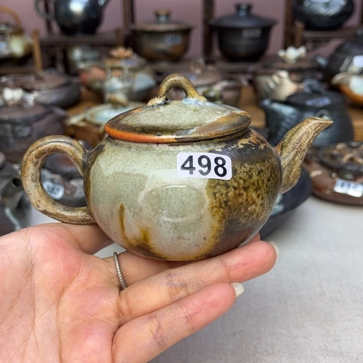 壶裸柴烧陶瓷茶具