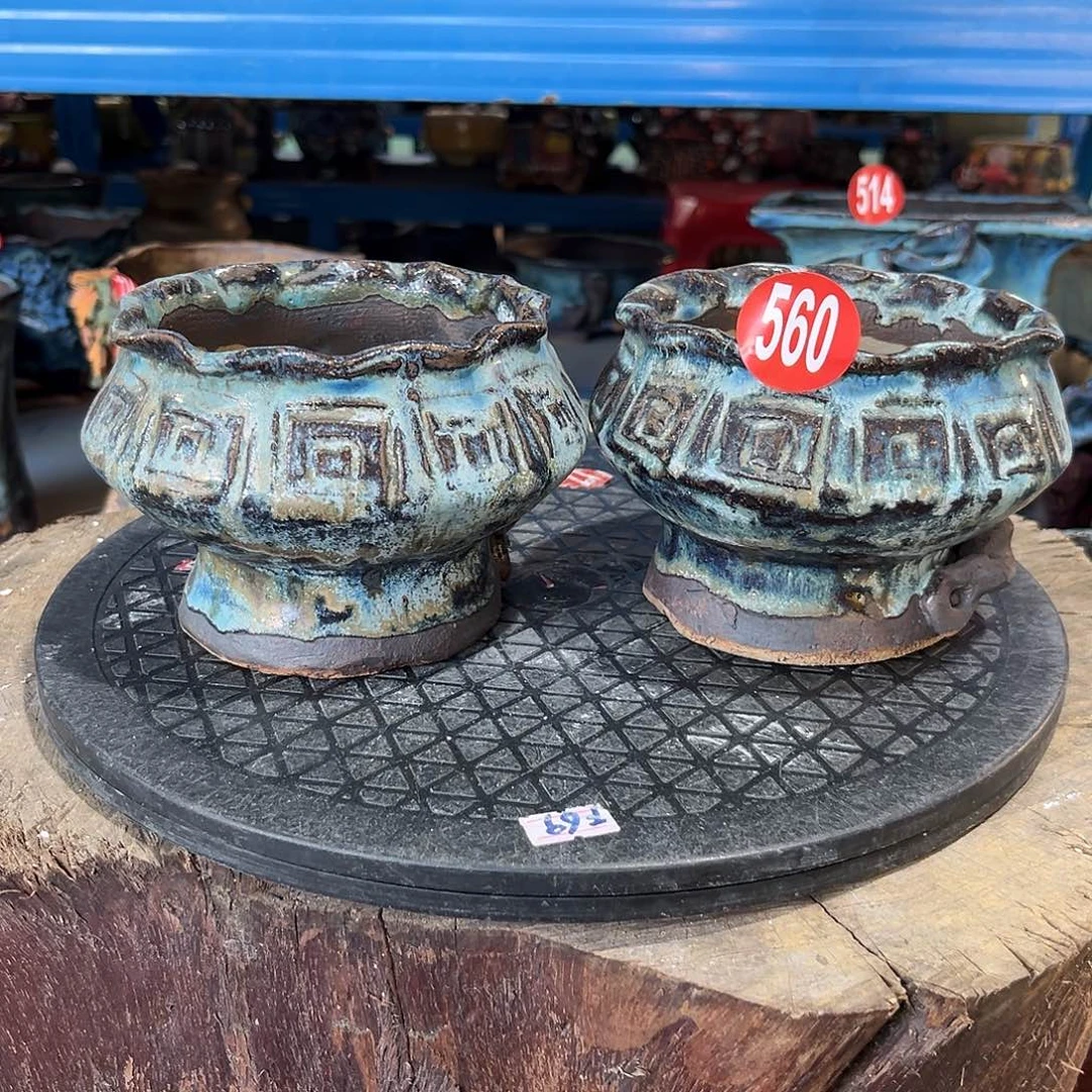 560 号陶然花器手工花盆