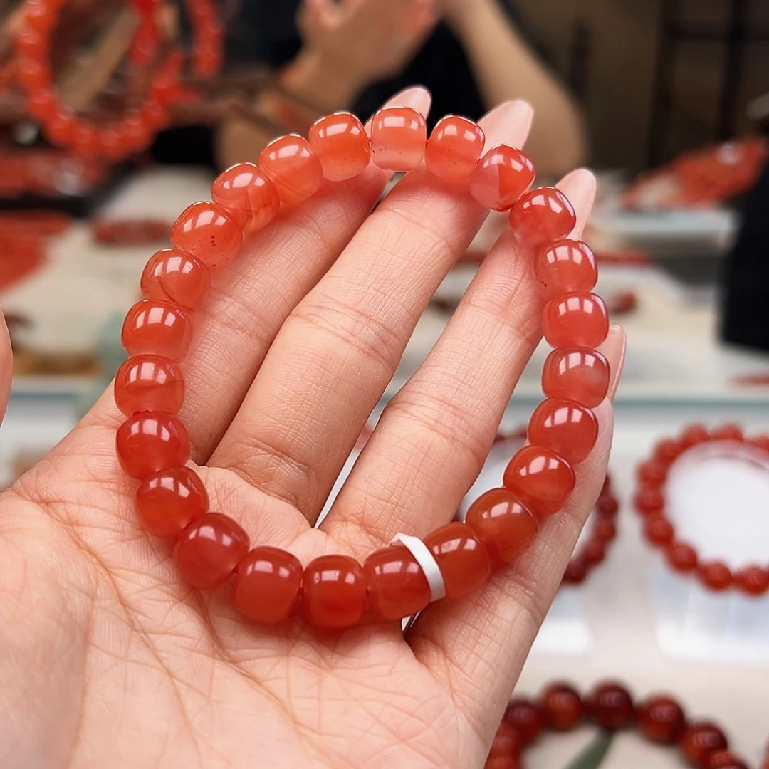 未镶嵌手链南红玛瑙