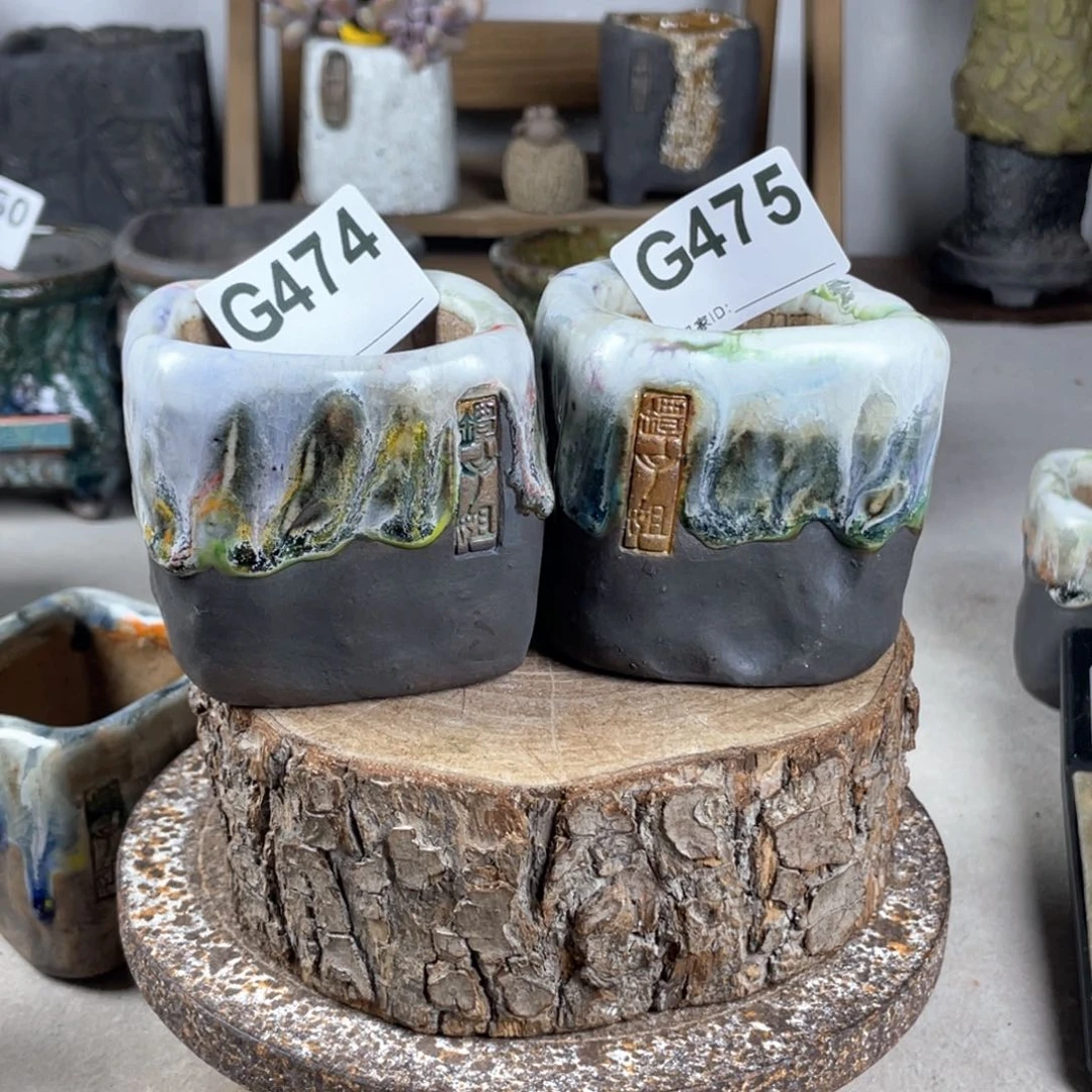 紫砂花盆殷*陶瓷花盆2