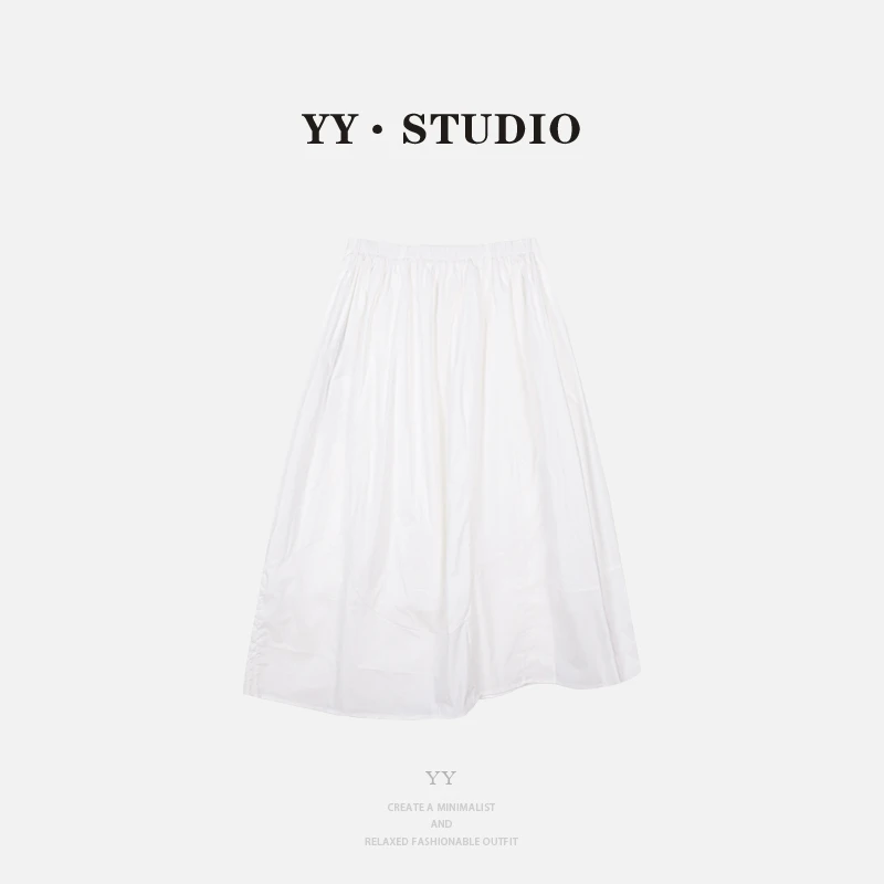 【YANYAN】显瘦气质松紧腰头不规则半身裙YY-3937