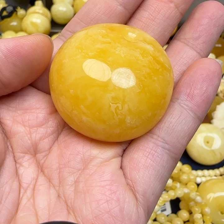 蜜蜡颈饰未镶嵌天然蜜蜡