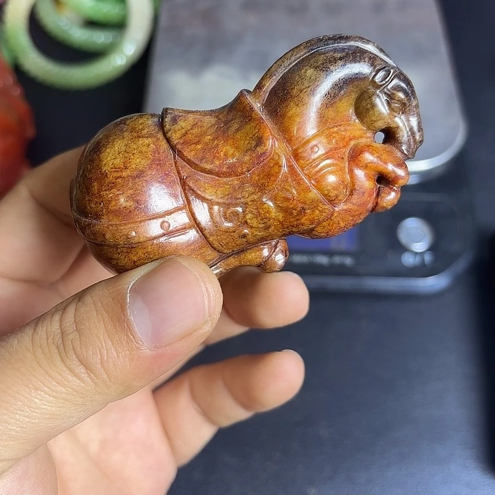 把件白玉菩提一个