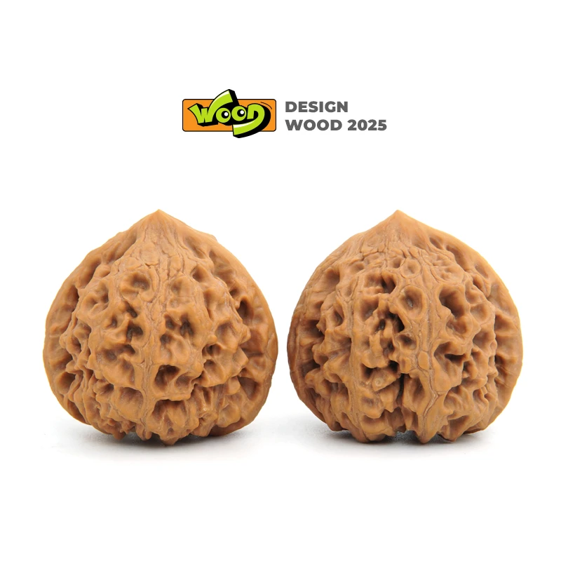 「太行龙纹 CN2052」38*39*36/一物一图/文玩核桃/白茬精配