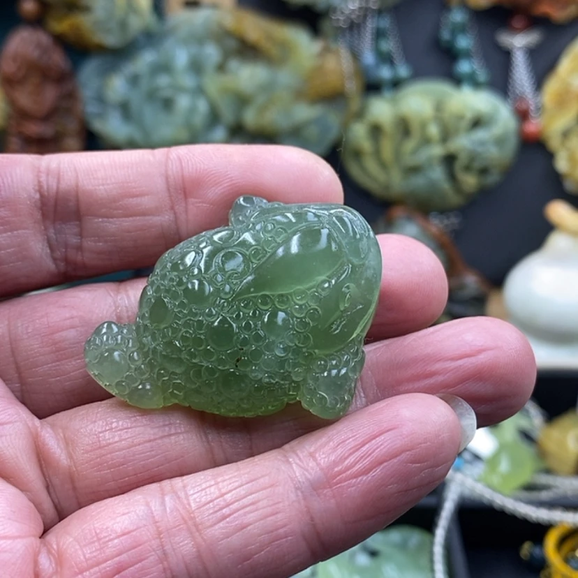 【闪购商品】未镶嵌蛇纹石玉吊坠