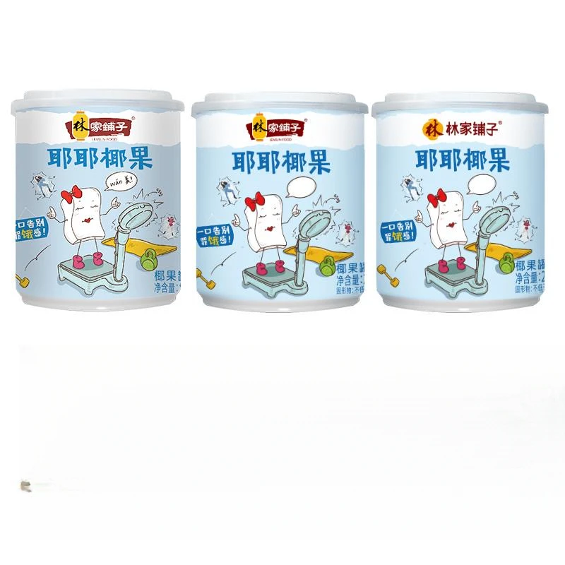 林家铺子左右椰果头黄桃水果头秒