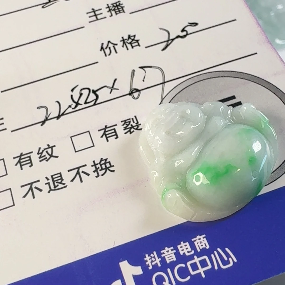 黑***黑翡翠未镶嵌颈饰颈饰