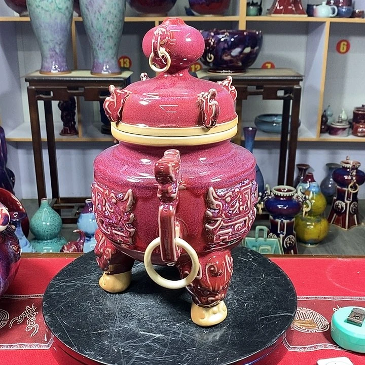 瓶中国神垕精品钧瓷