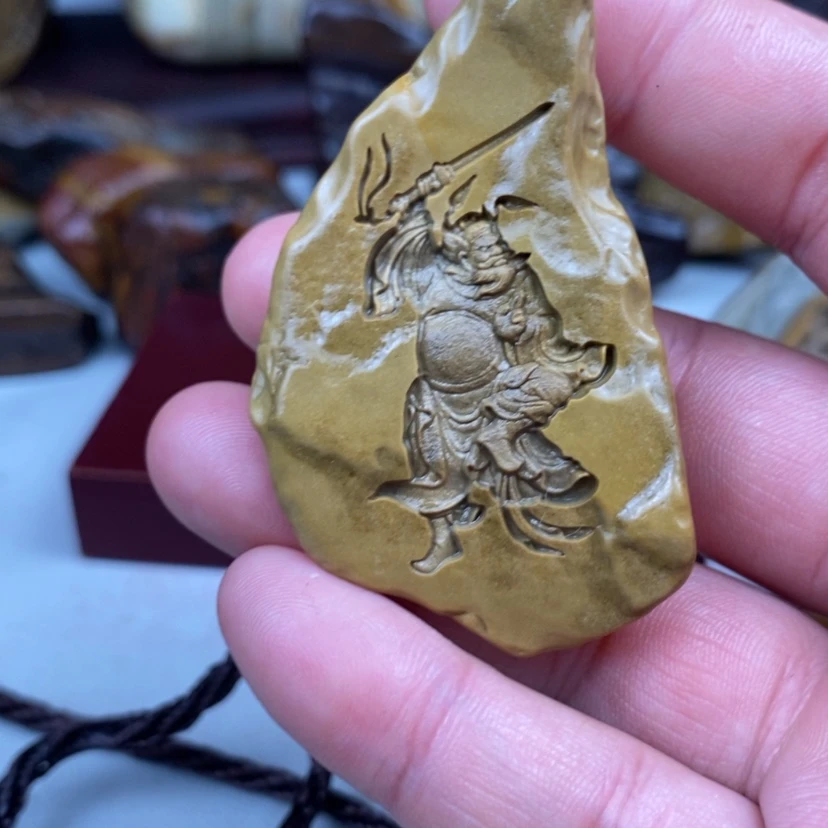 【闪购商品】原石雕刻手把件