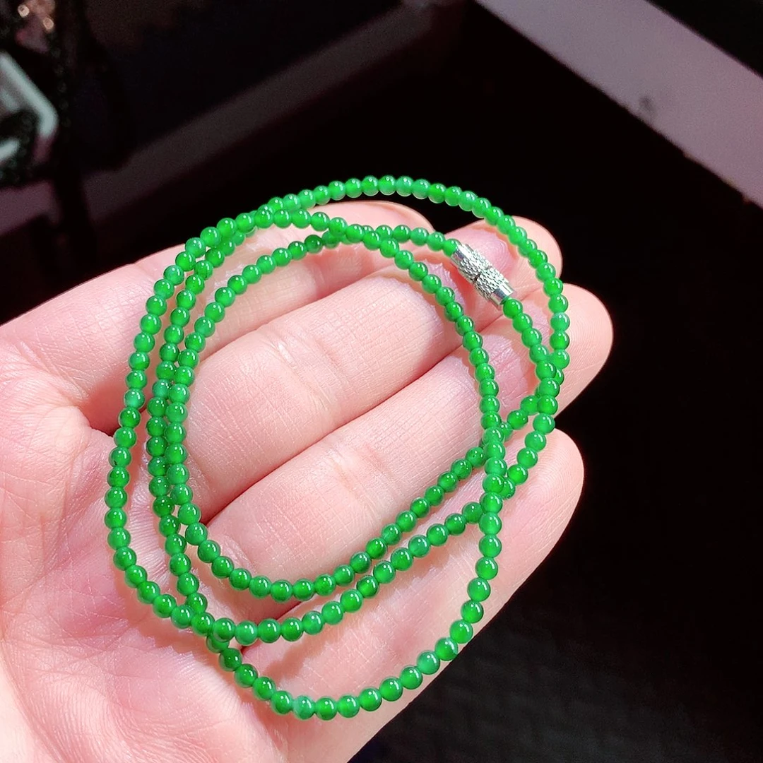 翡翠手链未镶嵌天然翡翠手链未镶嵌