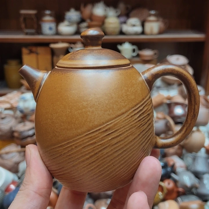 柴烧老岩泥高端茶器