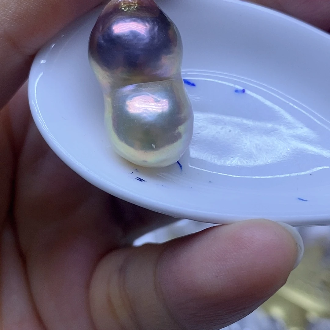 未镶嵌淡水珍珠耳钉或者吊坠