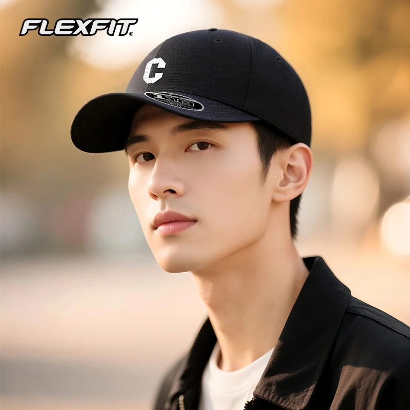 FLEXFIT110男女潮牌加大棒球帽户外防晒遮阳休闲运动刺绣鸭舌帽