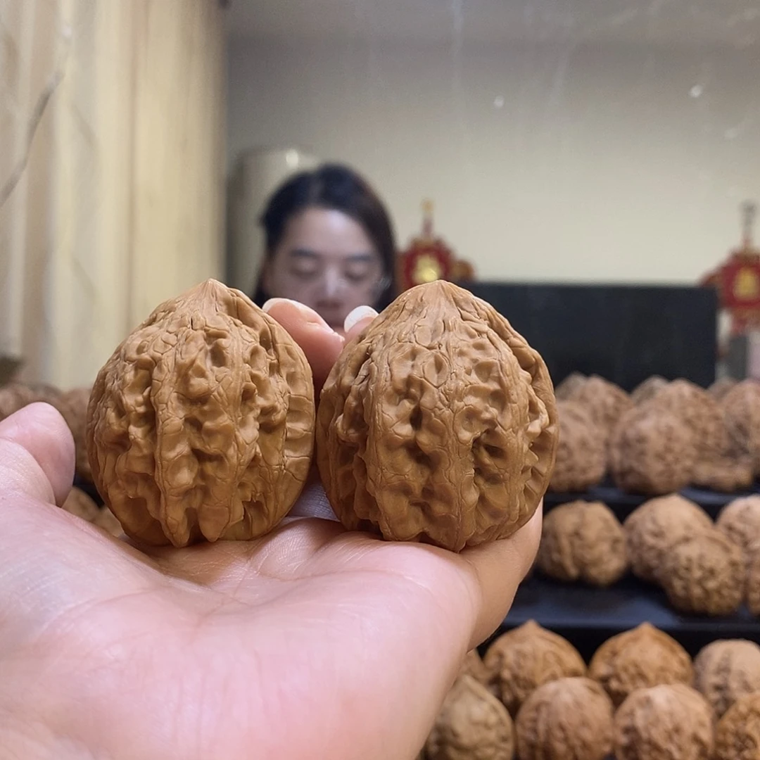 把件文玩核桃41大沽石有修