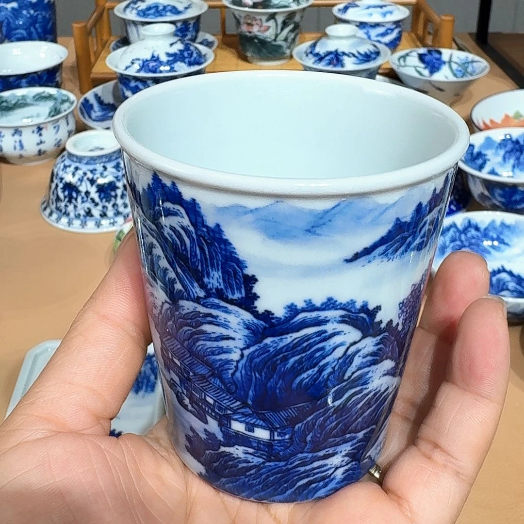 O***m景德镇纯手工手绘可乐杯