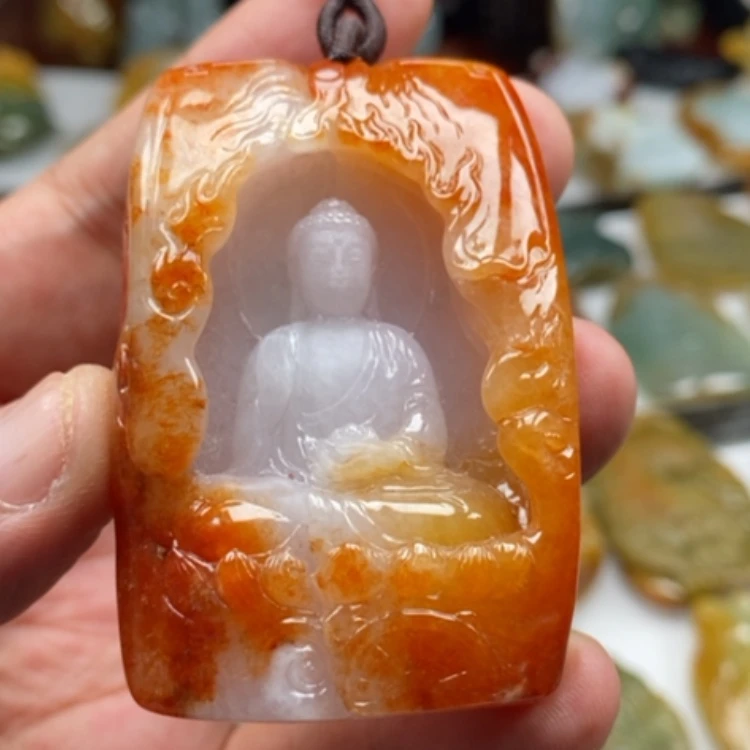 【闪购商品】翡翠未镶嵌吊坠(不含链)用****5缅甸翡翠A货吊坠