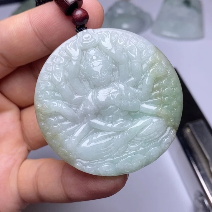 颈饰未镶嵌翡翠翡翠