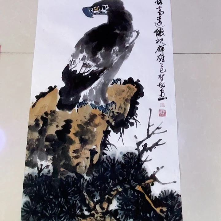 国画张圣敏先生纯手绘作品