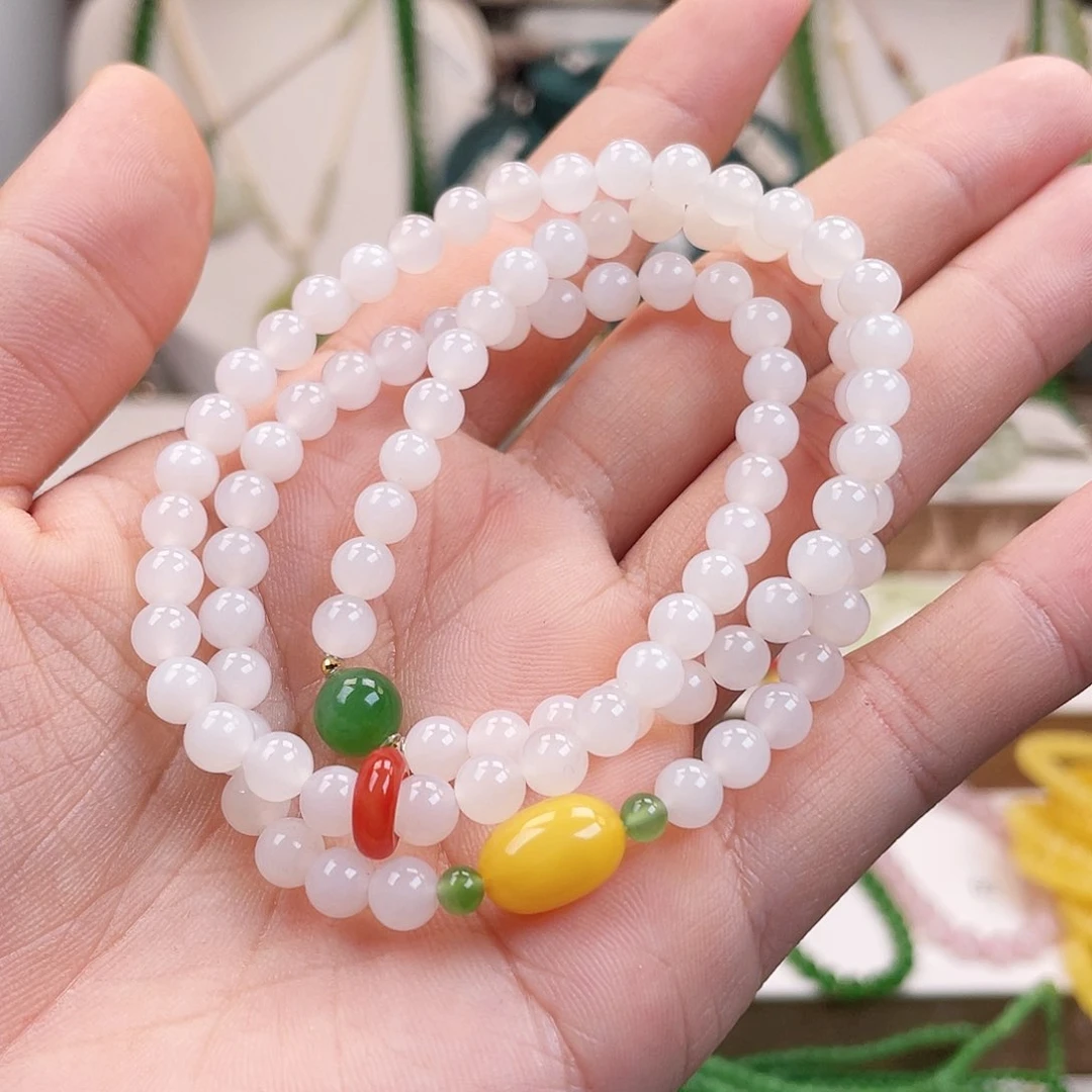 未镶嵌手链和田玉6